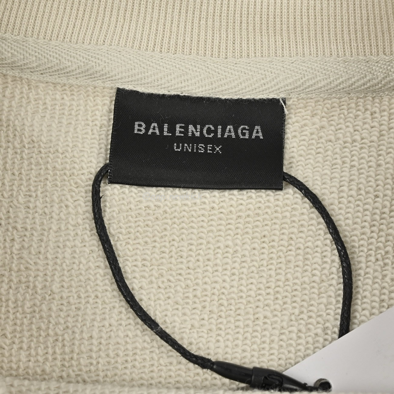 Balenciaga Floral Paper Tape Round Neck Hoodie Xs L (2) - www.newkick.org